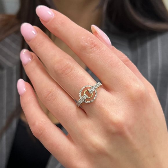 Rachel Koen Jewelry 36cttw Prong Set Round Cut Diamond Ladies Ring